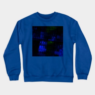 Digital Abstraction Crewneck Sweatshirt